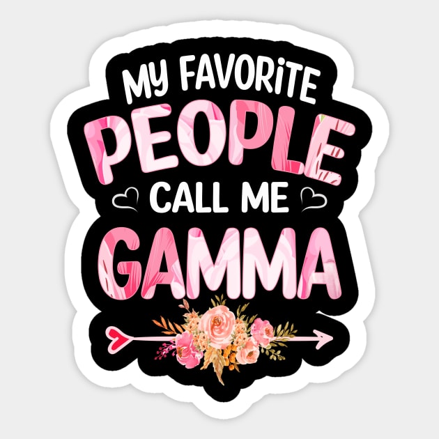 gamma my favorite people call me gamma Sticker by Bagshaw Gravity